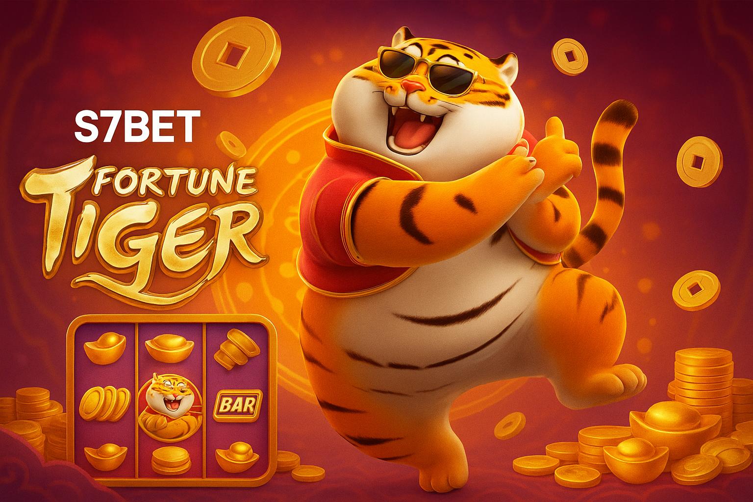 Fortune Tiger é um jogo imperdível no S7BET Casino