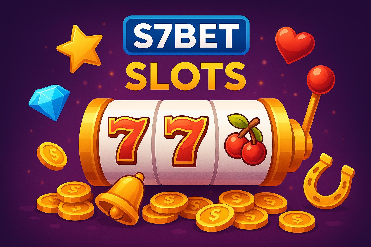 Explore o mundo das slot machines no S7BET Casino